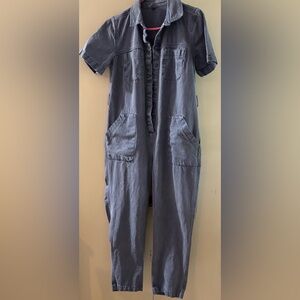Old Navy Women's Blue Denim Jumpsuit